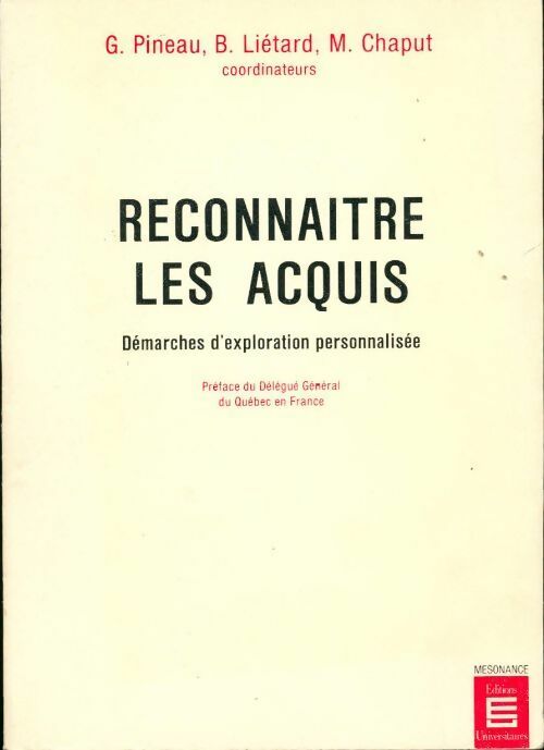 Livrenpoche : Reconnaître les acquis - Collectif - Livre