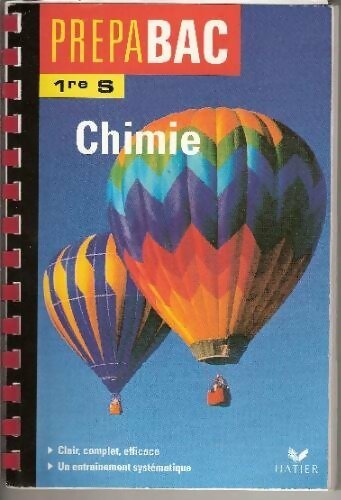 Livrenpoche : Chimie 1ère S - A-M Dégurse - Livre
