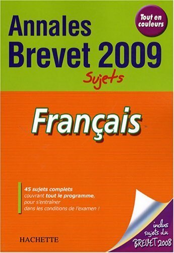 Livrenpoche : Français brevet sujets 2009 - Brigitte Réauté - Livre