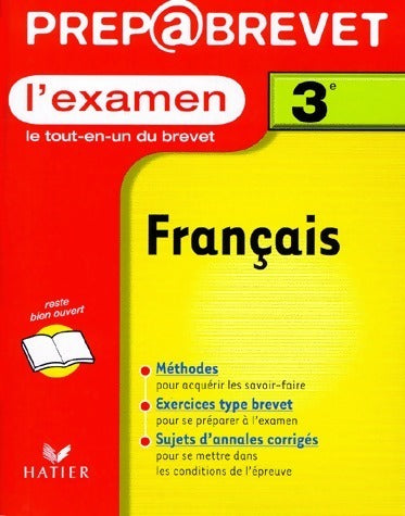 Livrenpoche : Français 3e : l'examen - Gilberte Niquet - Livre