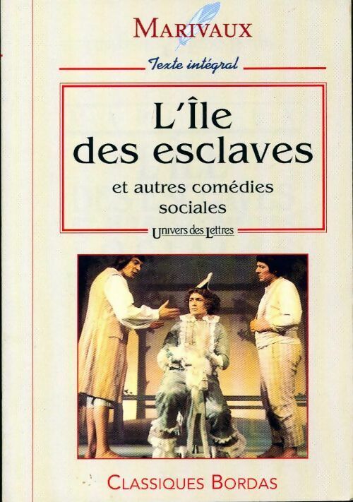 L'île des esclaves - Pierre Marivaux, Marivaux - Livre