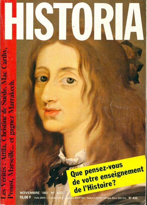 Livrenpoche : Historia n°432 : Que pensez-vous de votre enseignement de l'Histoire ? - Collectif - Livre