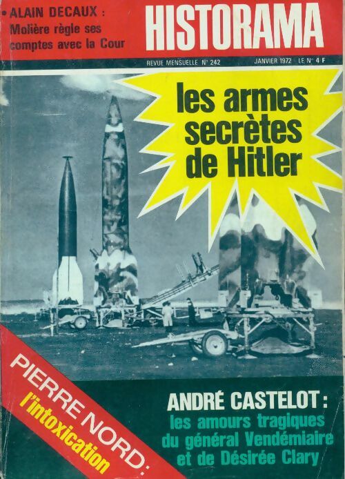Livrenpoche : Historama n°242 : Les armes secrètes d'Hitler - Collectif - Livre