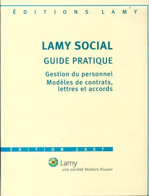 Livrenpoche : Lamy Social 2007 - Collectif - Livre