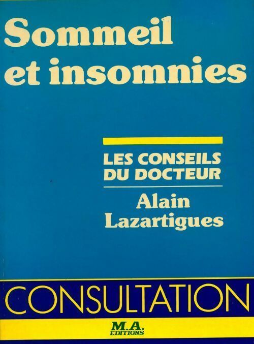 Livrenpoche : Sommeil et insomnies - Alain Lazartigues - Livre