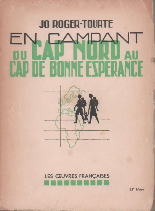 Livrenpoche : En campant du Cap Nord au cap de Bonne espérance - Jo Roger-Tourte - Livre