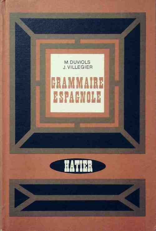 Livrenpoche : Grammaire espagnole - Jean Villégier - Livre