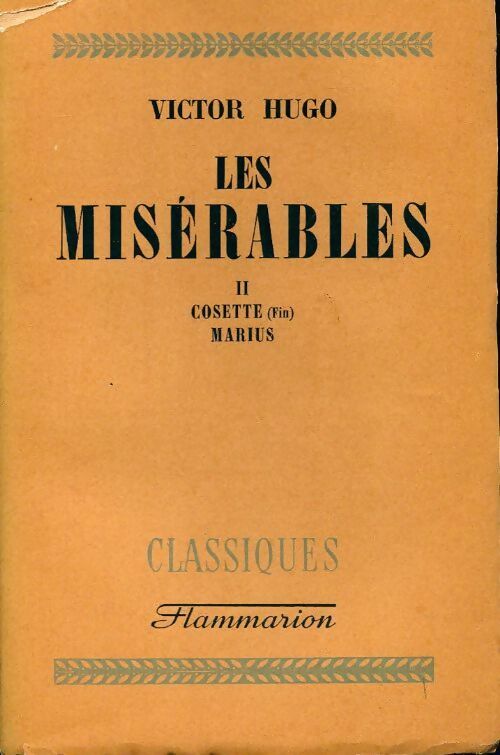Livrenpoche : Les misérables Tome II - Victor Hugo - Livre