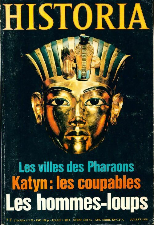 Livrenpoche : Historia n°380 : Les villes des pharaons / Katyn / Les hommes-loups - Collectif - Livre
