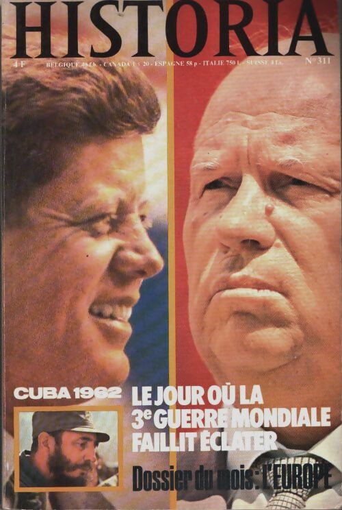 Livrenpoche : Historia n°311 : Cuba 1962 - Collectif - Livre