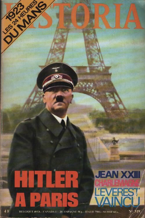 Livrenpoche : Historia n°319 : Hitler à Paris - Collectif - Livre