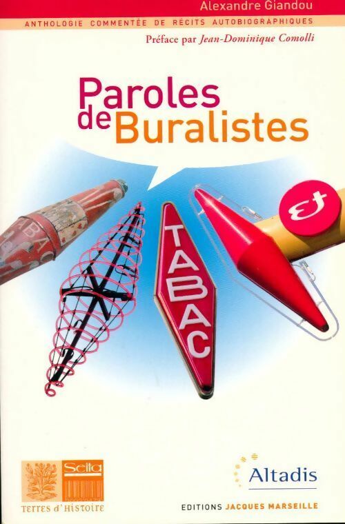 Livrenpoche : Paroles de buralistes - Alexandre Giandou - Livre