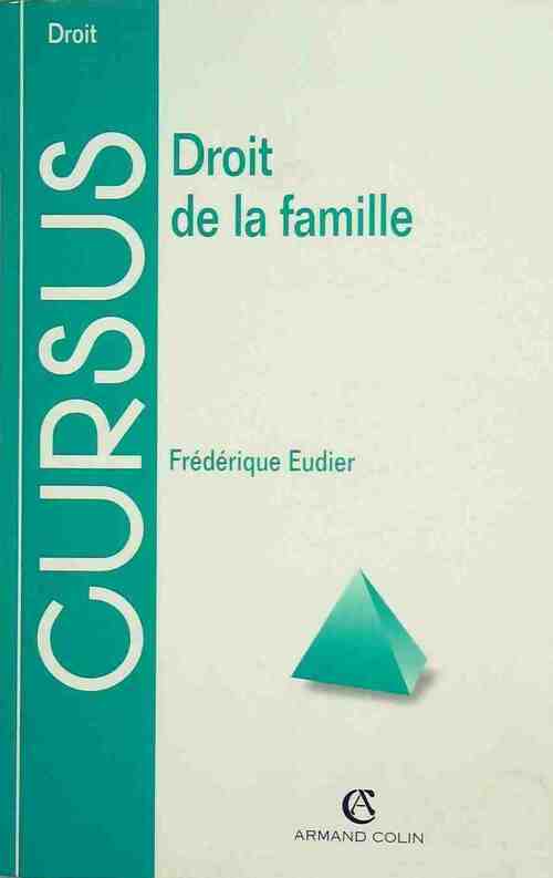 Livrenpoche : Droit de la famille - Frédérique Eudier - Livre
