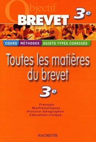 Livrenpoche : Toutes les matières du brevet 3e - Dominique Blanc - Livre