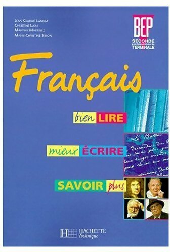 Livrenpoche : Français BEP seconde professionnelle et terminale - Collectif - Livre
