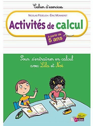 Livrenpoche : Activités de calcul. A partir de 5 ans - Nicolas Fedelich, Eric Monneret - Livre