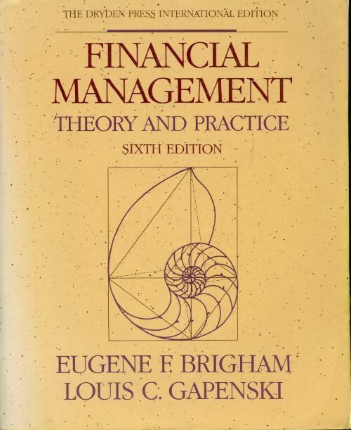 Livrenpoche : Financial management. Theory and practice - Eugene F. Brigham - Livre