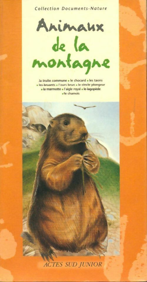 Livrenpoche : Les animaux de la montagne - Collectif - Livre