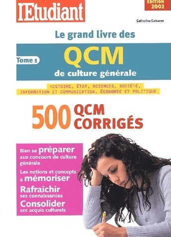 Livrenpoche : Le grand livre des QCM de culture générale - Catherina Castaros - Livre