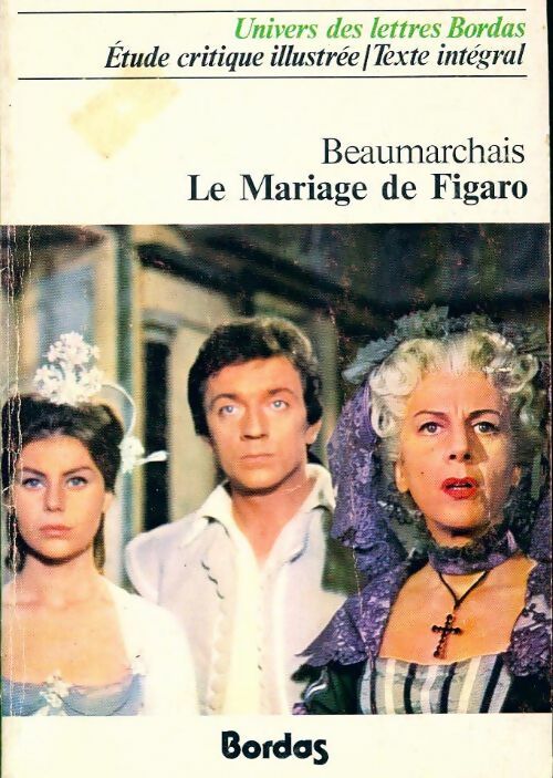 Livrenpoche : Le mariage de Figaro - Beaumarchais, Pierre-Augustin Beaumarchais - Livre