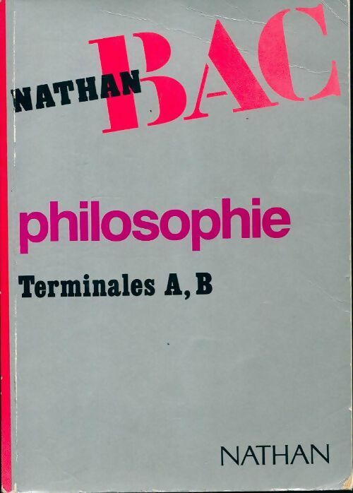 Livrenpoche : Philosophie Terminales A,B - Jean Salem - Livre
