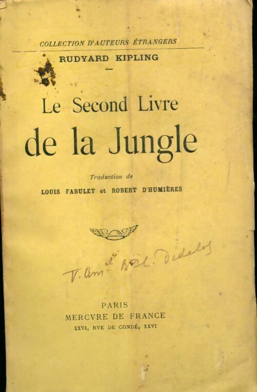 Livrenpoche : Le second livre de la jungle - Rudyard Kipling - Livre