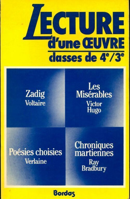 Livrenpoche : Lecture d'une oeuvre 4e/3e - Collectif - Livre