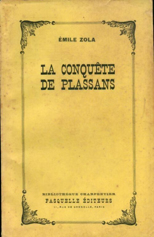 Livrenpoche : La conquête de Plassans - Emile Zola - Livre
