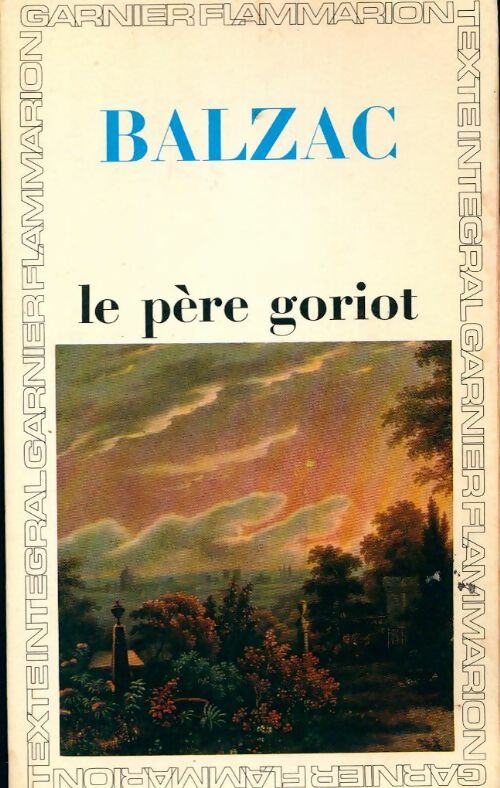 Livrenpoche : Le père Goriot - Honoré De Balzac - Livre