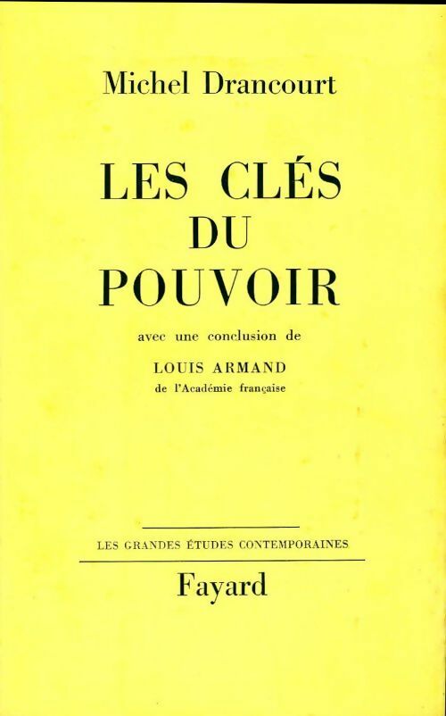 Livrenpoche : Les clés du pouvoir - Michel Drancourt - Livre