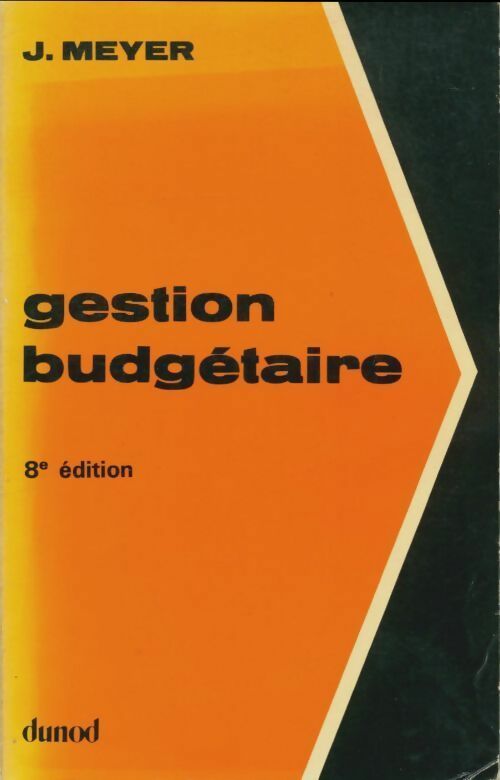 Livrenpoche : Gestion budgétaire - Jean Meyer - Livre