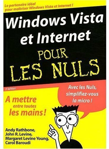 Livrenpoche : Windows Vista et Internet pour les nuls - Andy Rathbone - Livre