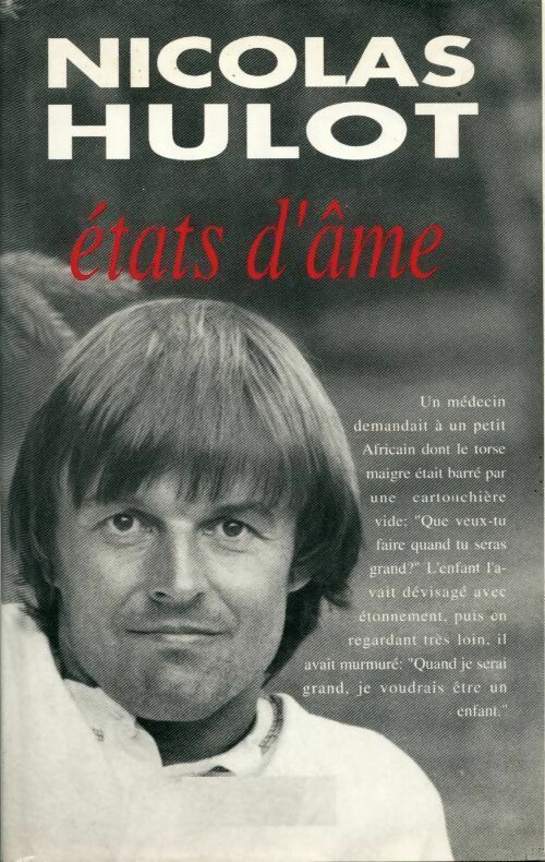 Livrenpoche : Etats d'âme - Nicolas Hulot - Livre