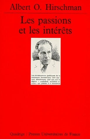 Livrenpoche : Les passions et les intérêts - Albert Hirschman - Livre