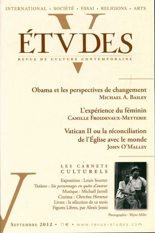 Livrenpoche : Études n°417 : Obama et les perspectives de changement - Collectif - Livre