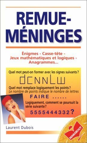 Livrenpoche : Remue-méninges - L. Dubois - Livre