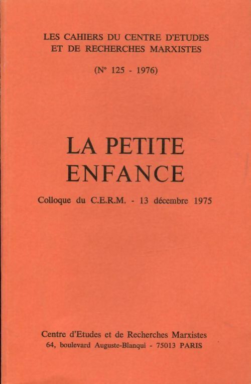 Livrenpoche : La petite enfance ! - Collectif - Livre