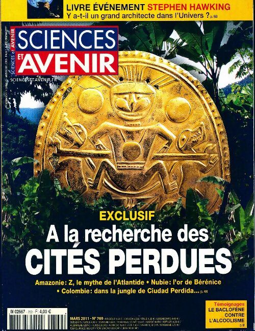 Livrenpoche : Sciences et avenir n°769 : A la recherche des cités perdues - Collectif - Livre