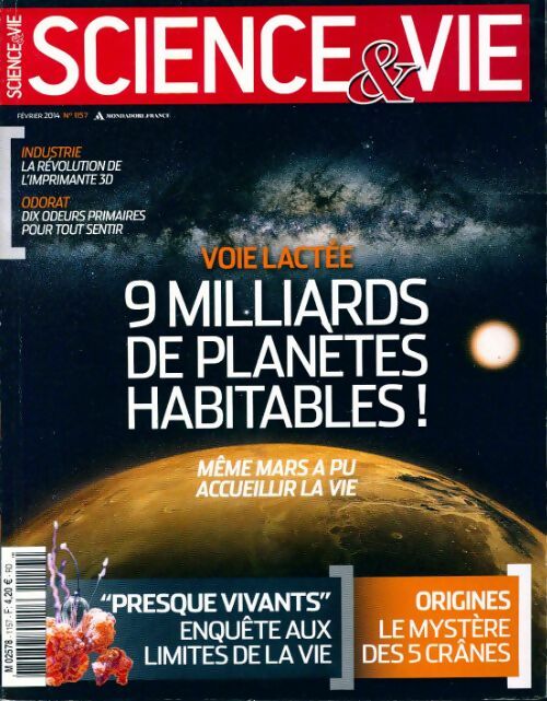 Livrenpoche : Science & vie n°1157 : 9 milliards de planètes habitables ! - Collectif - Livre