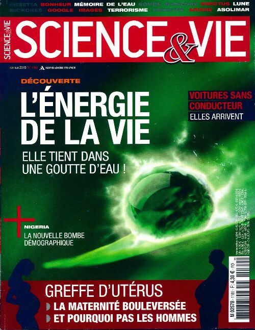 Livrenpoche : Science & vie n°1169 : L'énergie de la vie - Collectif - Livre