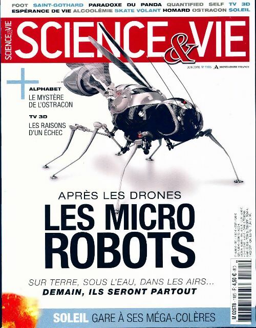 Livrenpoche : Science & vie n°1185 : Les micro robots - Collectif - Livre
