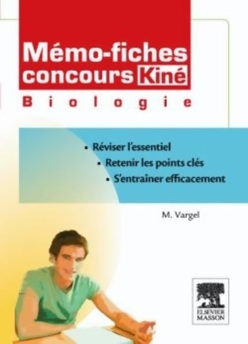 Livrenpoche : Mémo-fiches concours kiné biologie - Muriel Vargel - Livre