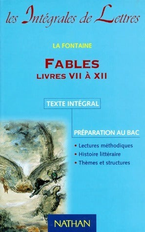 Livrenpoche : Fables (livres VII à XII) - Jean De La Fontaine - Livre