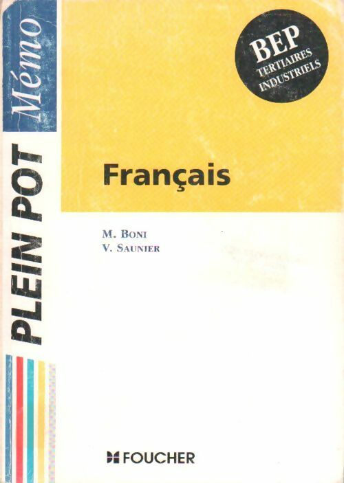 Livrenpoche : Français BEP - Michèle Boni - Livre