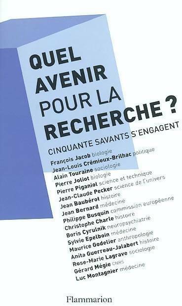 Livrenpoche : Quel avenir pour la recherche ? - Collectif - Livre
