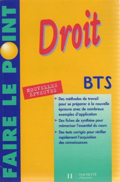 Livrenpoche : Droit BTS - Philippe Senaux - Livre