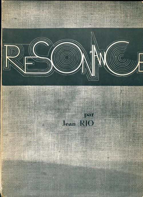 Livrenpoche : Résonance - Jean Rio - Livre