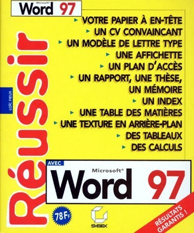 Livrenpoche : Réussir avec Word 97 - Loïc Fieux - Livre