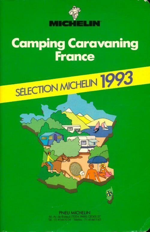 Livrenpoche : Camping caravaning France 1993 - Collectif - Livre