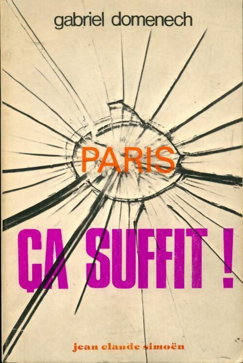 Livrenpoche : Paris ça suffit ! - Gabriel Domenech - Livre